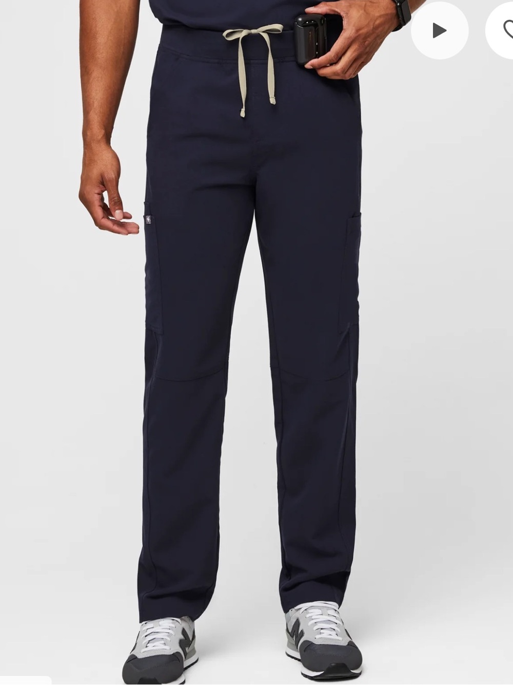 FIGS Men’s Technical Collection STYLE #T2001S Navy Scrub Pants
